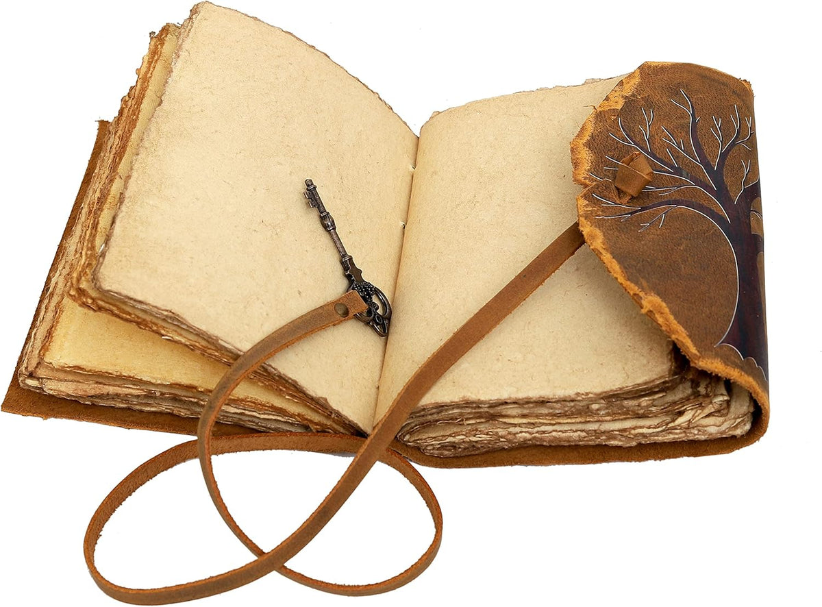 TWO TREE Leather Journal Writing Book - denverleathercraft
