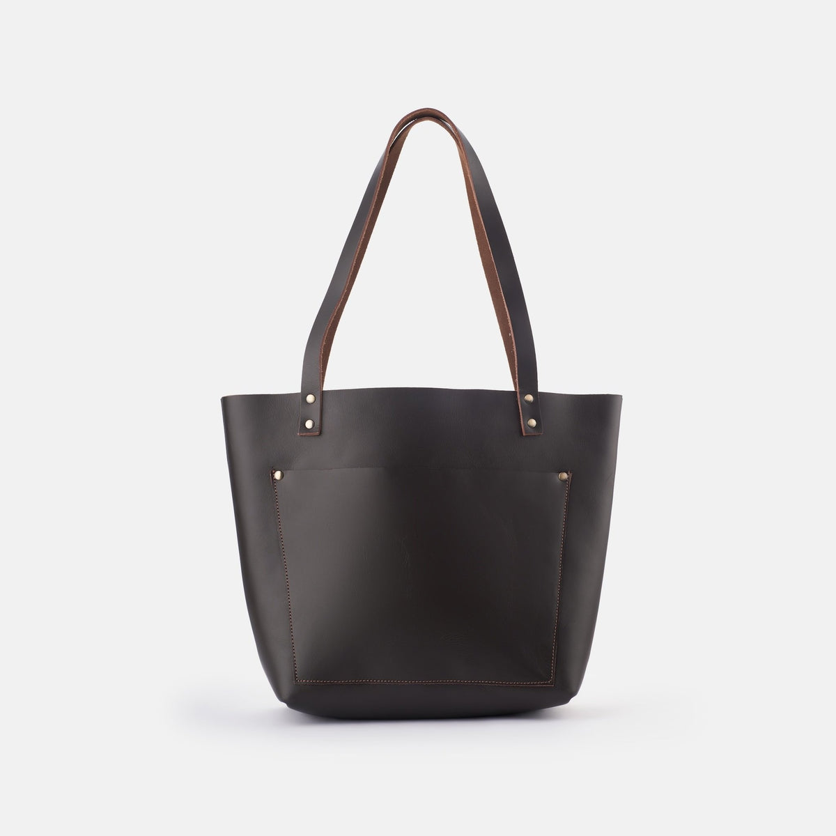 Classic Leather Tote Bag - denverleathercraft