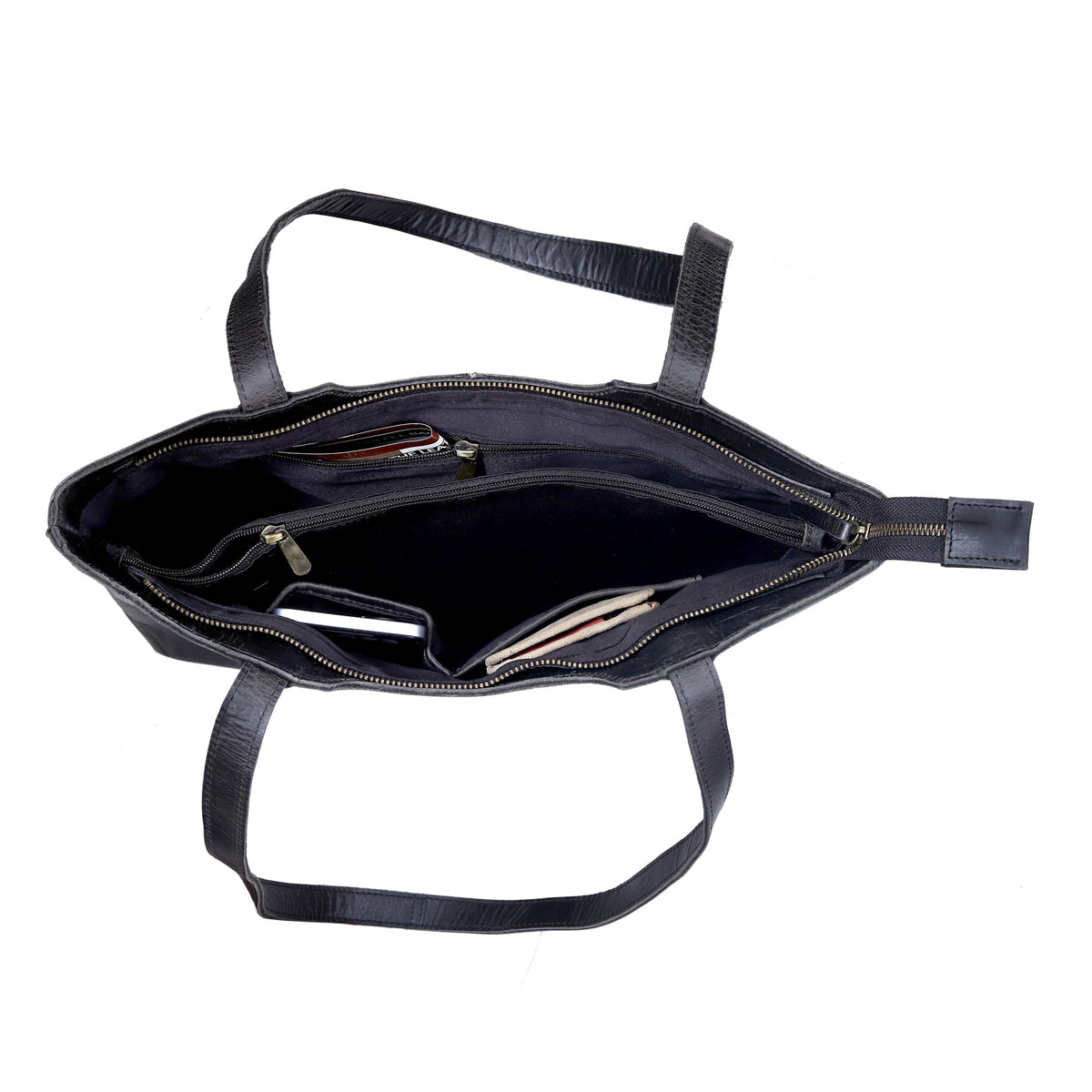 Lorena Leather Tote Bag - denverleathercraft