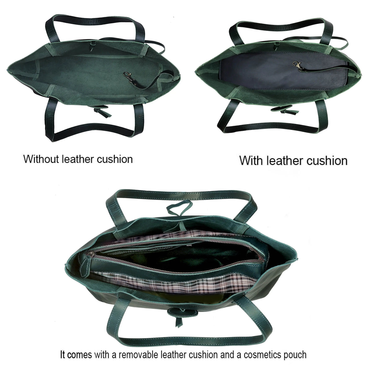 SEINNA LEATHER TOTE BAG - denverleathercraft