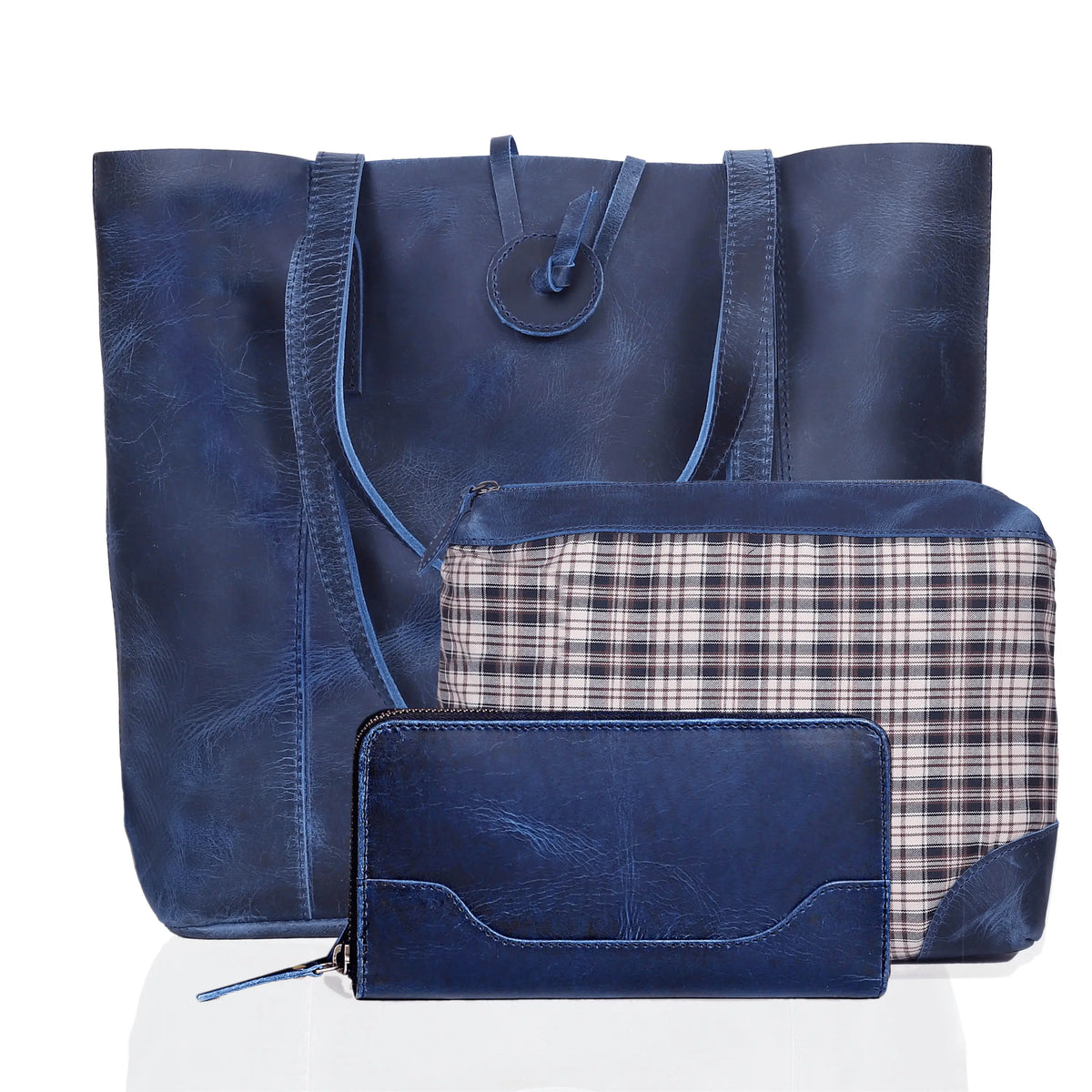 SEINNA LEATHER TOTE BAG - denverleathercraft