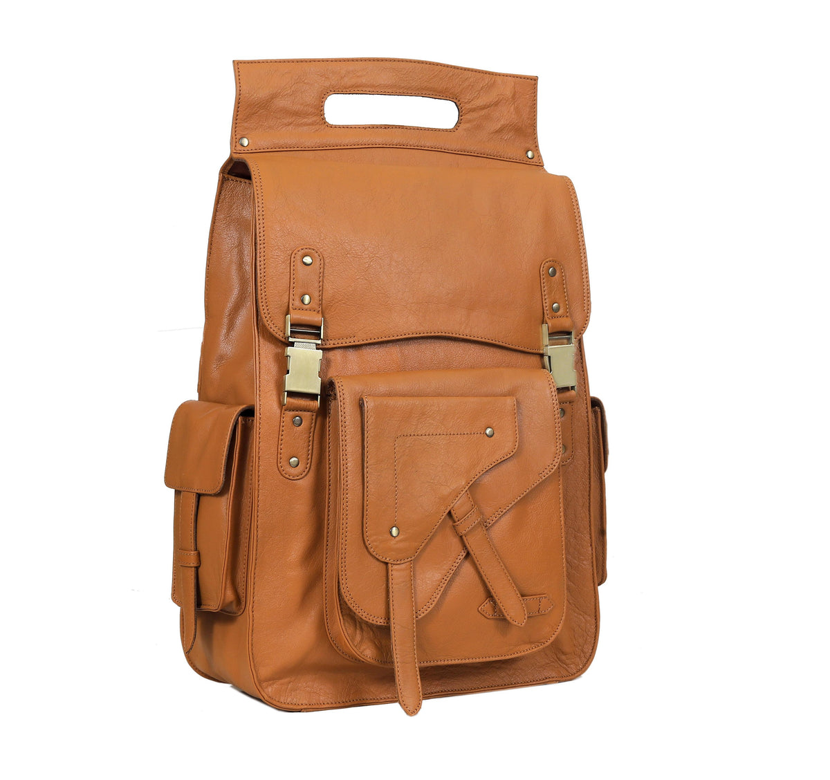 ROMEO LEATHER BACKPACK TRAVEL - denverleathercraft