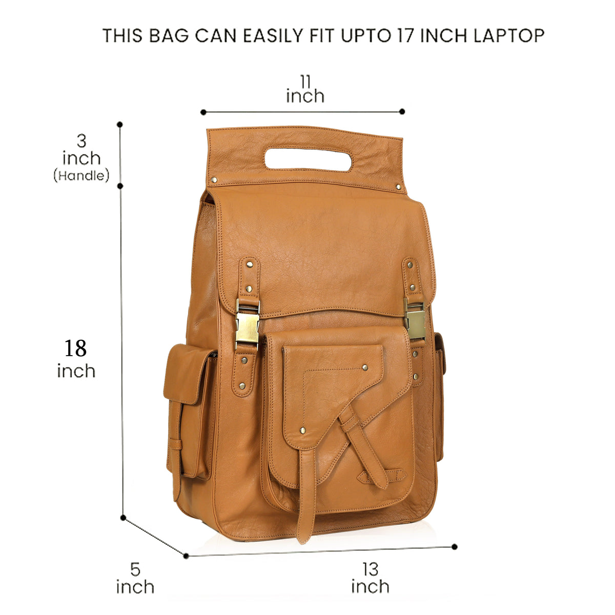 ROMEO LEATHER BACKPACK TRAVEL - denverleathercraft