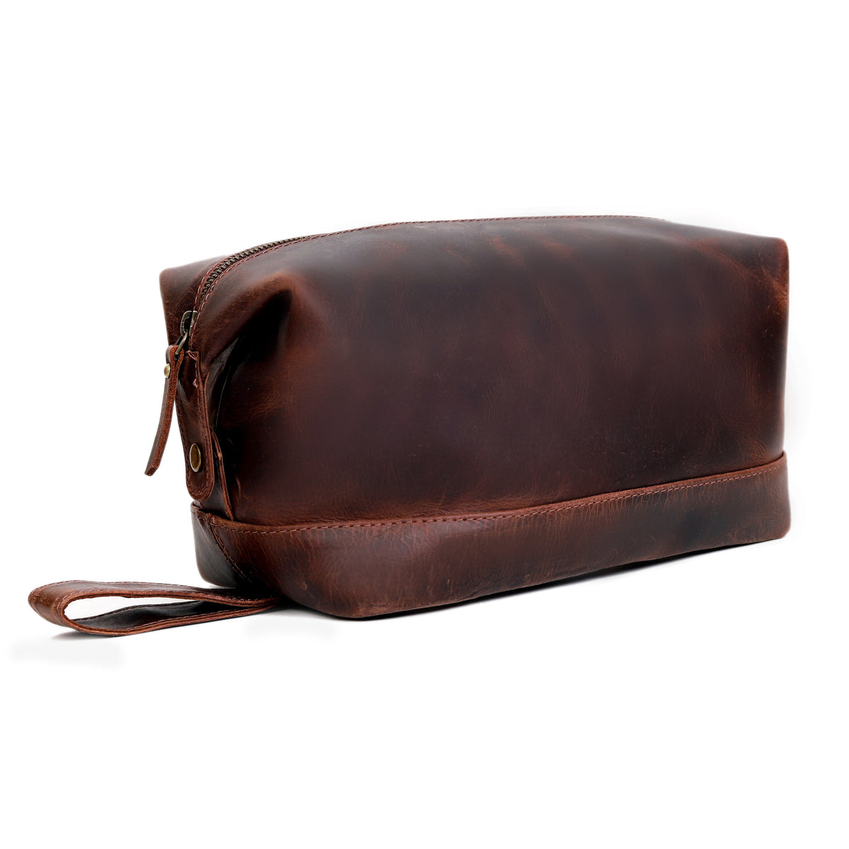 Leather Toiletry Bag - denverleathercraft