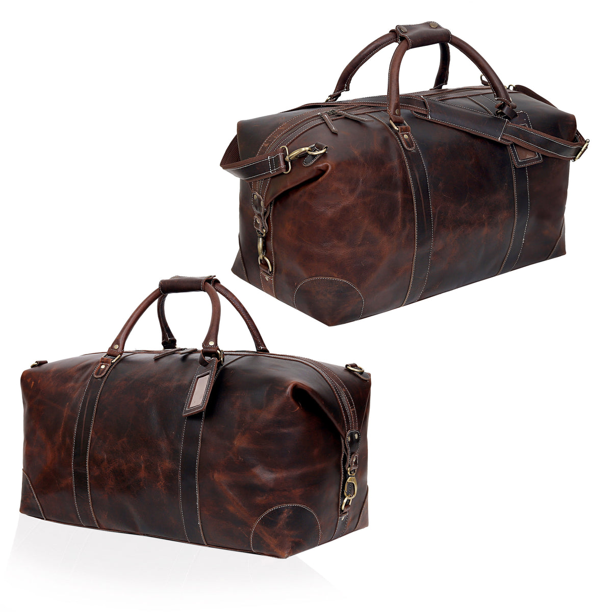 DUTCH LEATHER DUFFEL BAG MEN - denverleathercraft