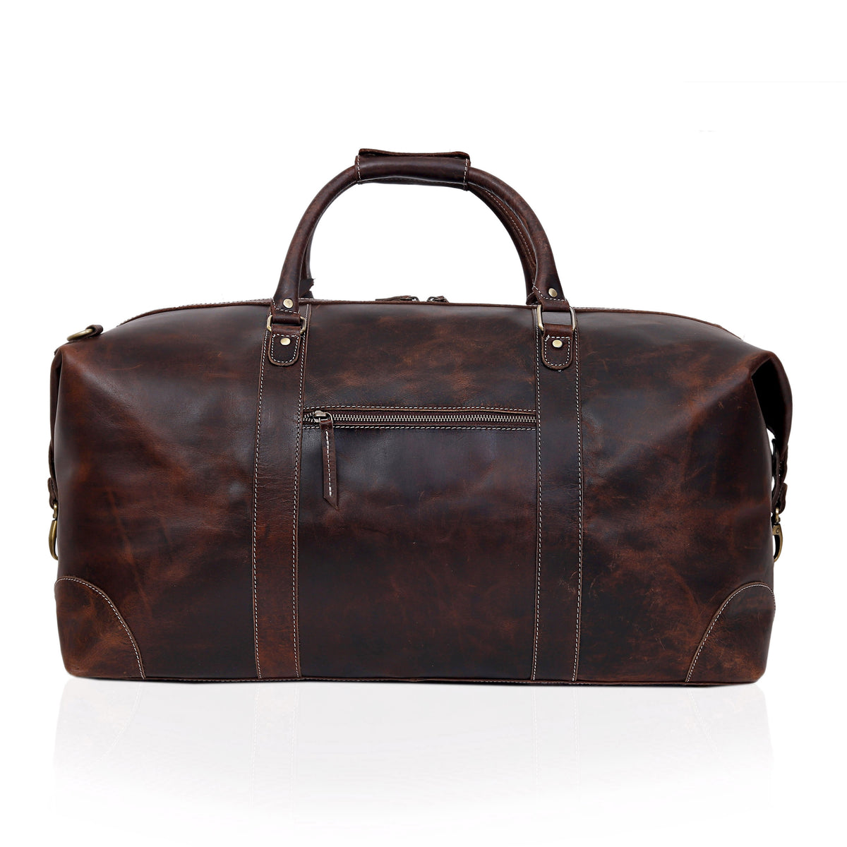 DUTCH LEATHER DUFFEL BAG MEN - denverleathercraft