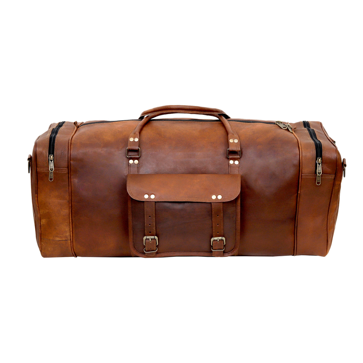 FLORIDA LEATHER DUFFEL BAG MEN - denverleathercraft