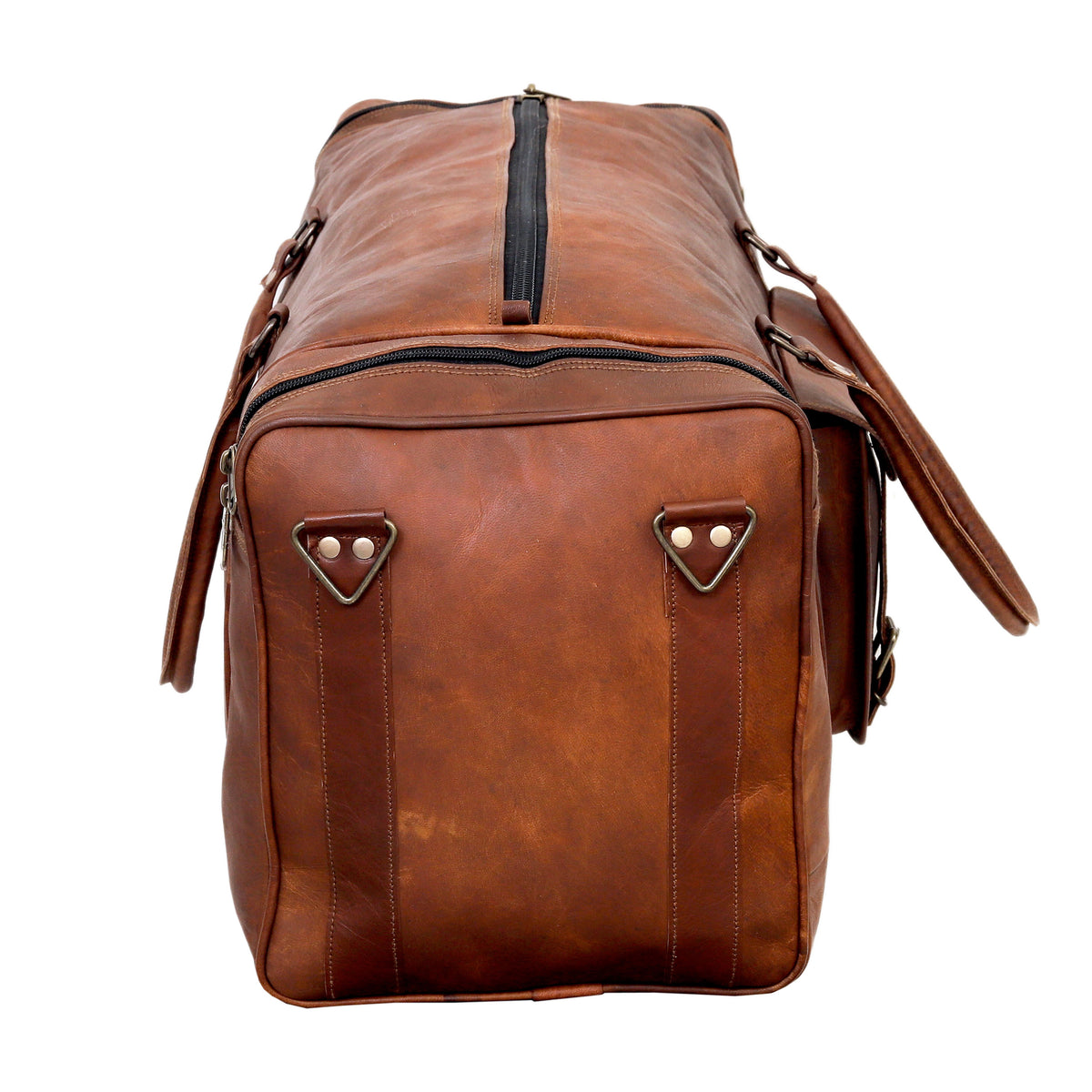 FLORIDA LEATHER DUFFEL BAG MEN - denverleathercraft