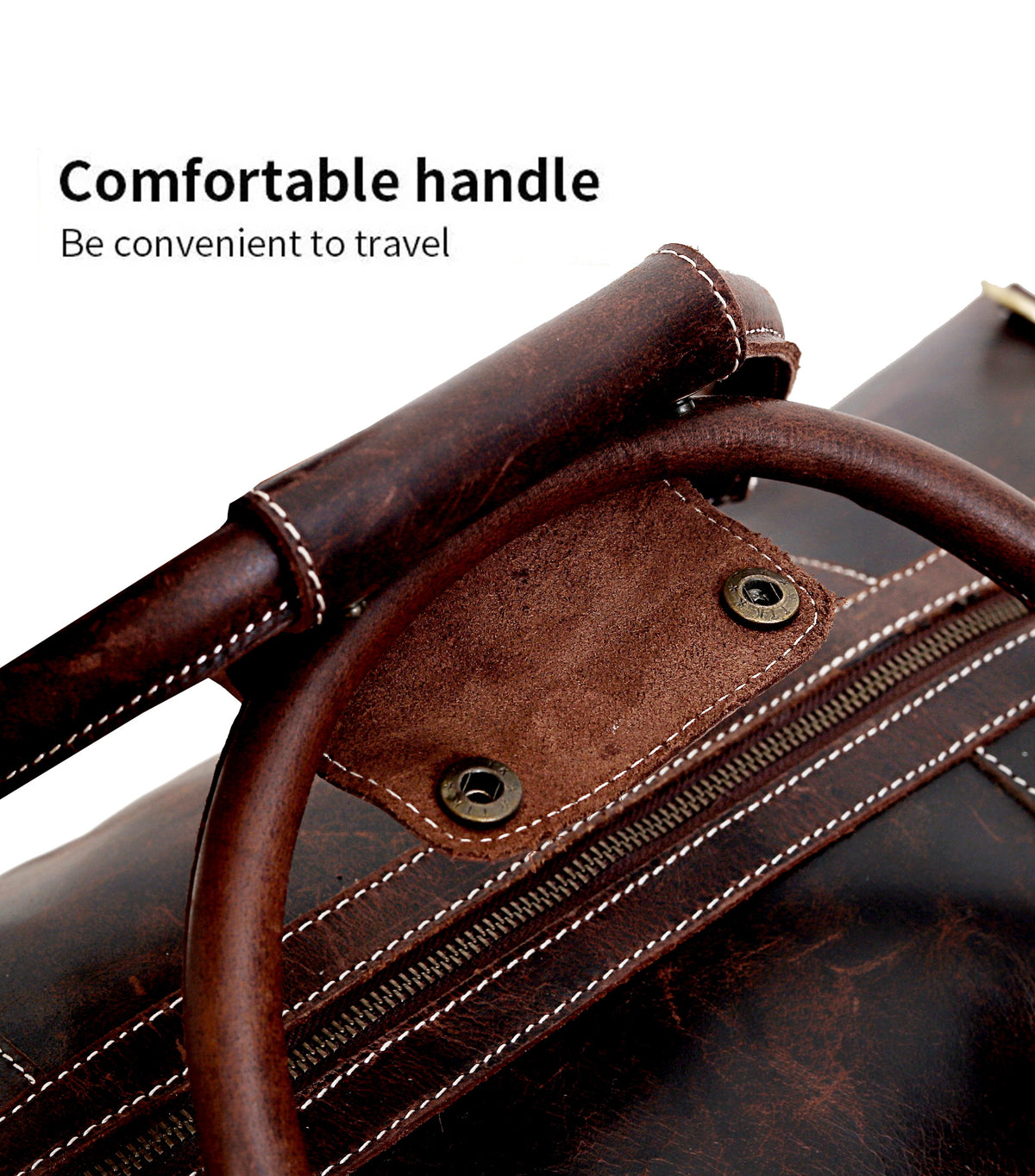 DUTCH LEATHER DUFFEL BAG MEN - denverleathercraft