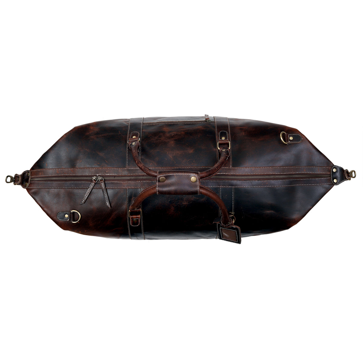 DUTCH LEATHER DUFFEL BAG MEN - denverleathercraft