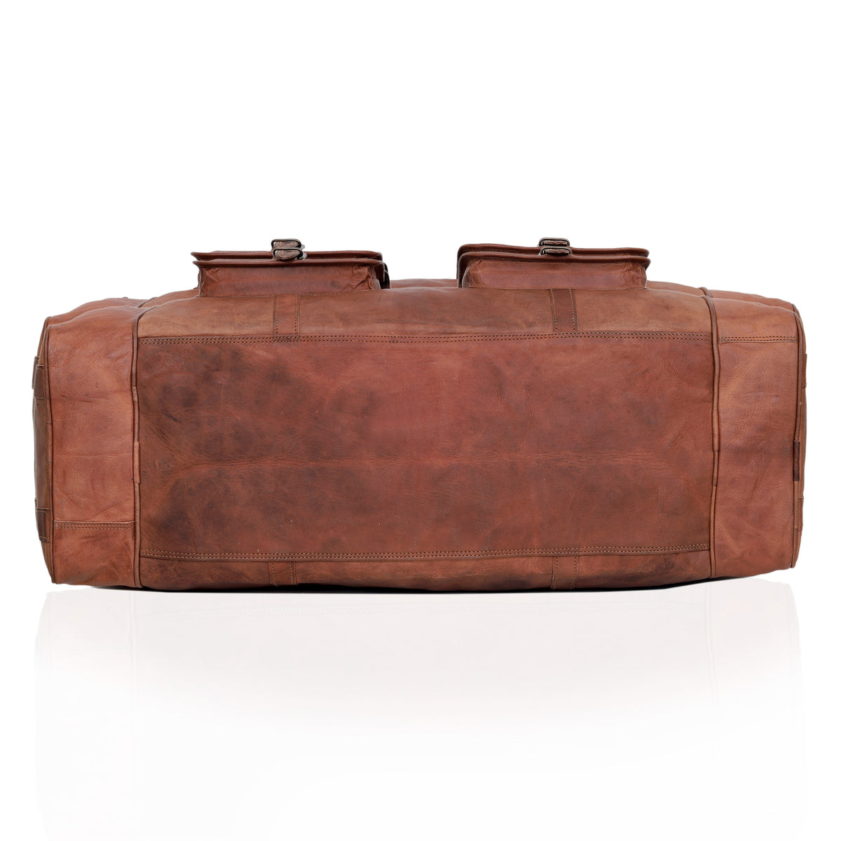 MARLOW LEATHER DUFFEL BAG MEN - denverleathercraft