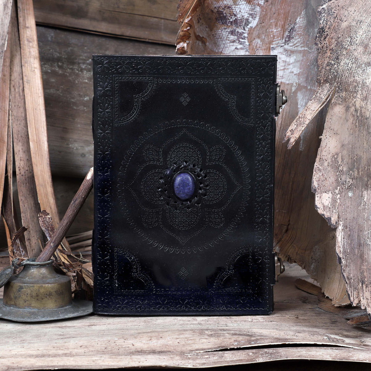 BLACK STONE LEATHER JOURNAL - denverleathercraft