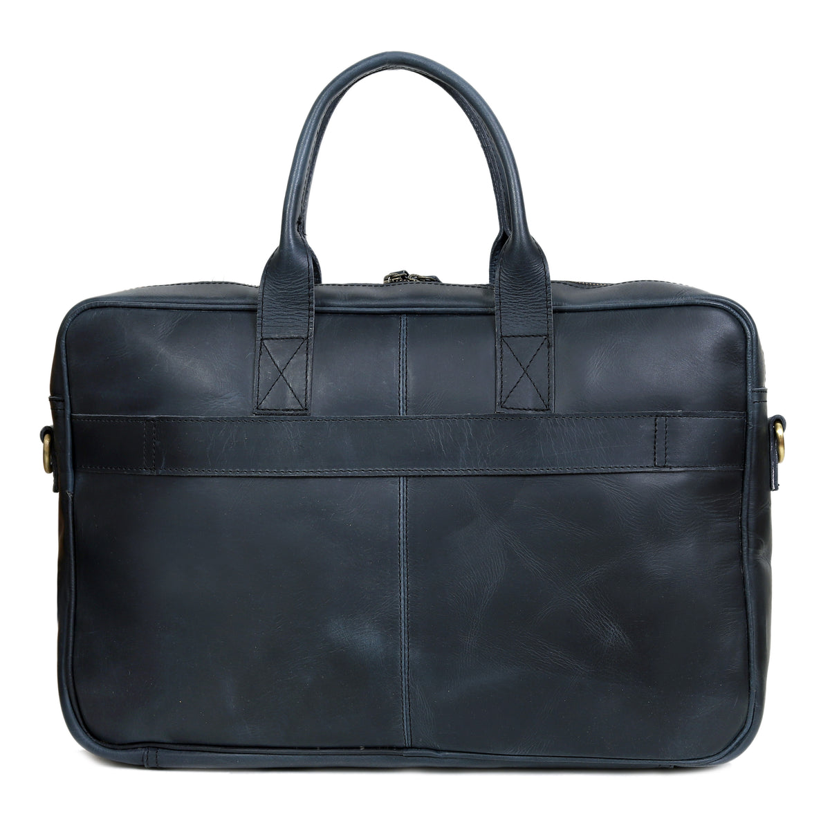 VIRGINIA LEATHER BRIEFCASE BAG - denverleathercraft