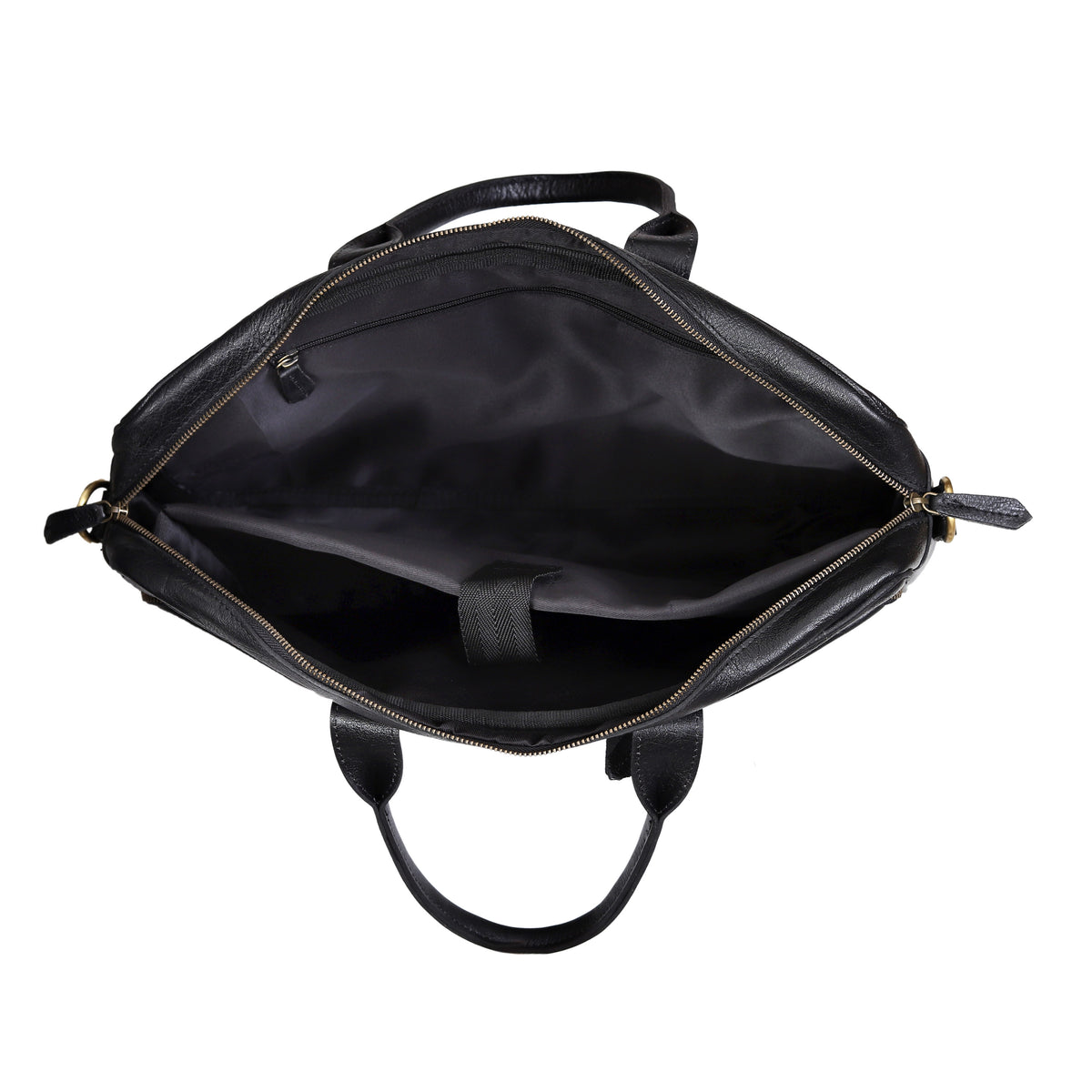 VIRGINIA LEATHER BRIEFCASE BAG - denverleathercraft