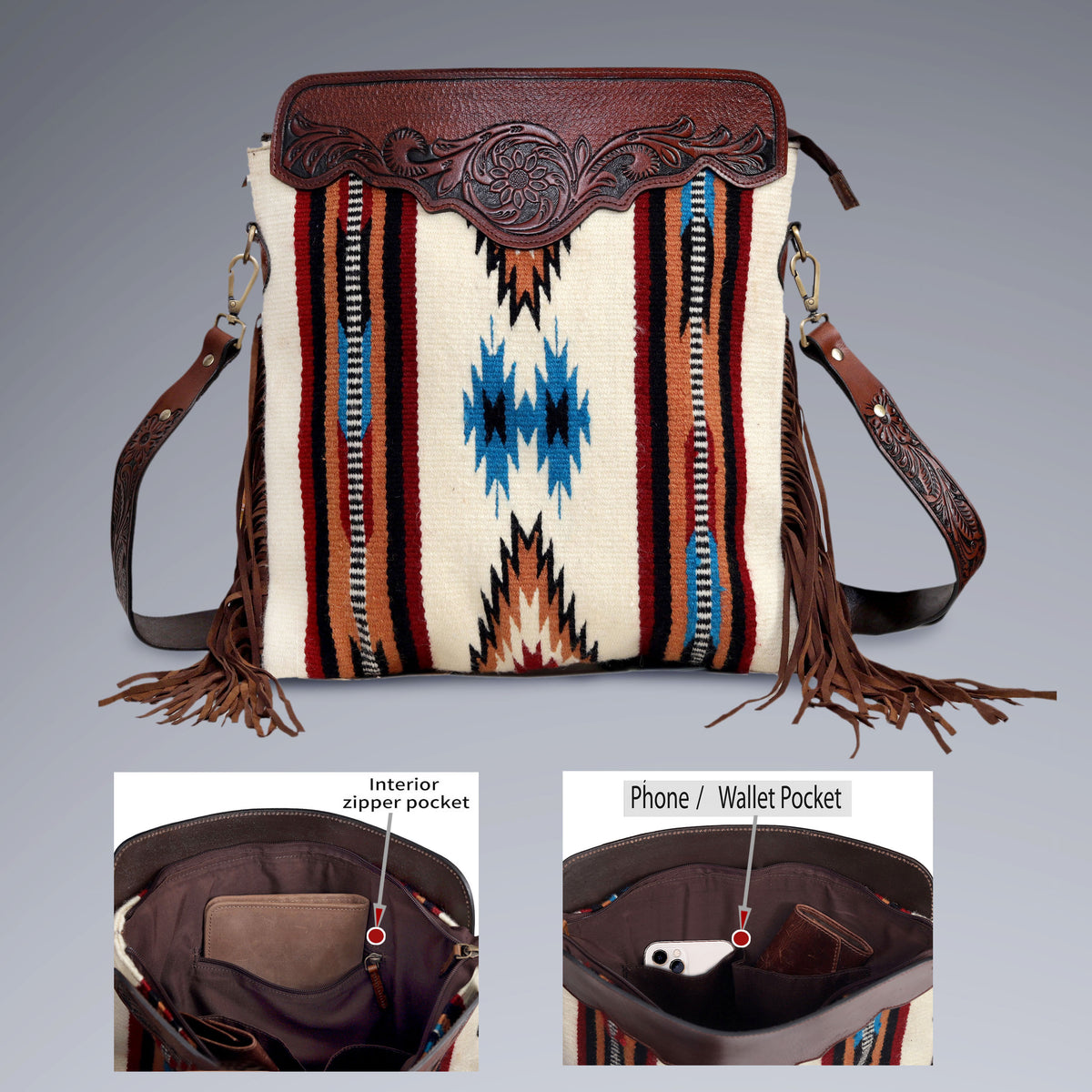 JULIET LEDERTASCHE - FLIEDER