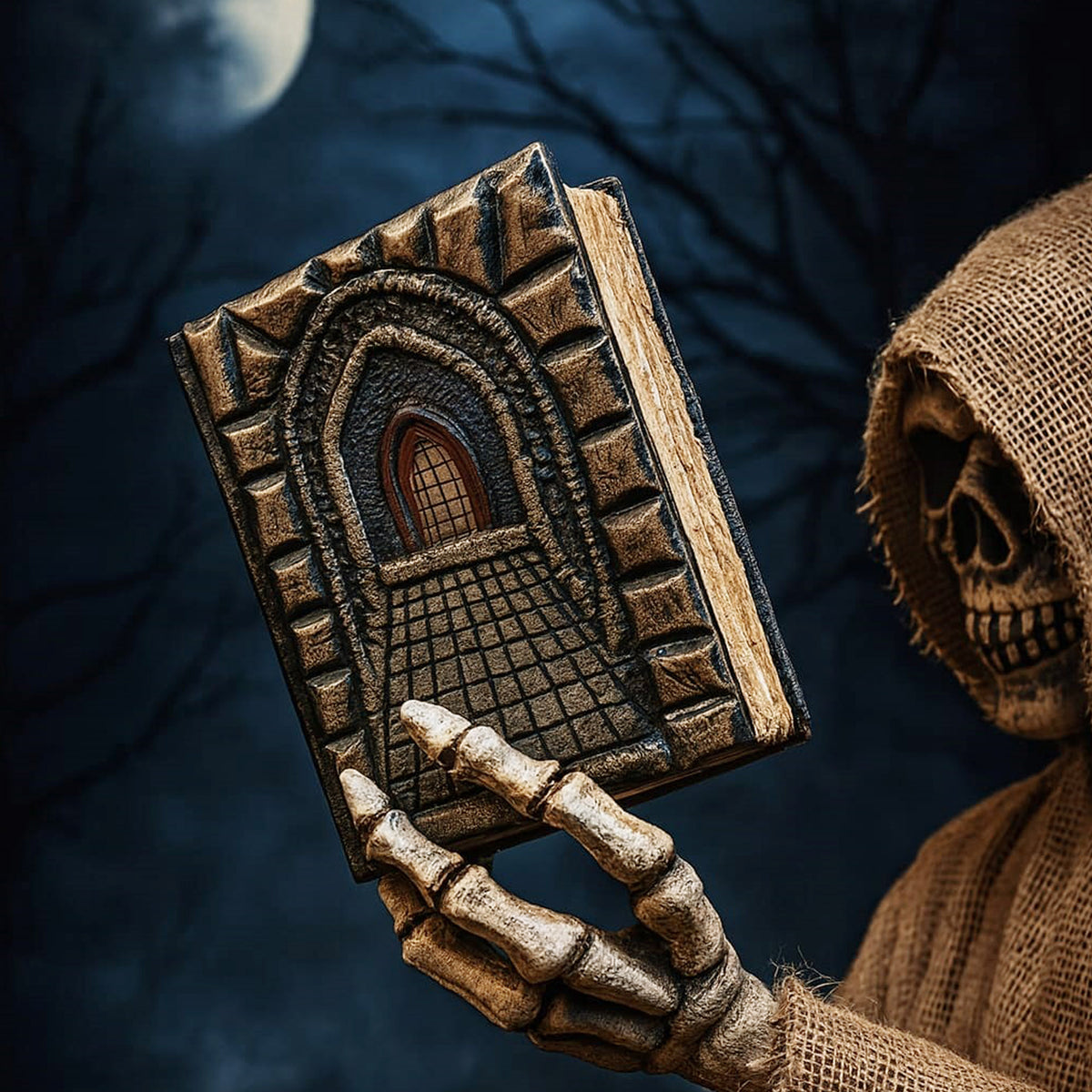 FANTASY ARCHWAY GATE JOURNAL - VINTAGE BROWN