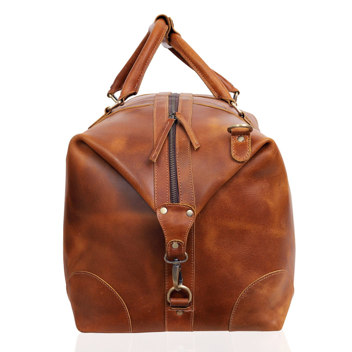 DUTCH LEATHER DUFFEL BAG MEN - denverleathercraft