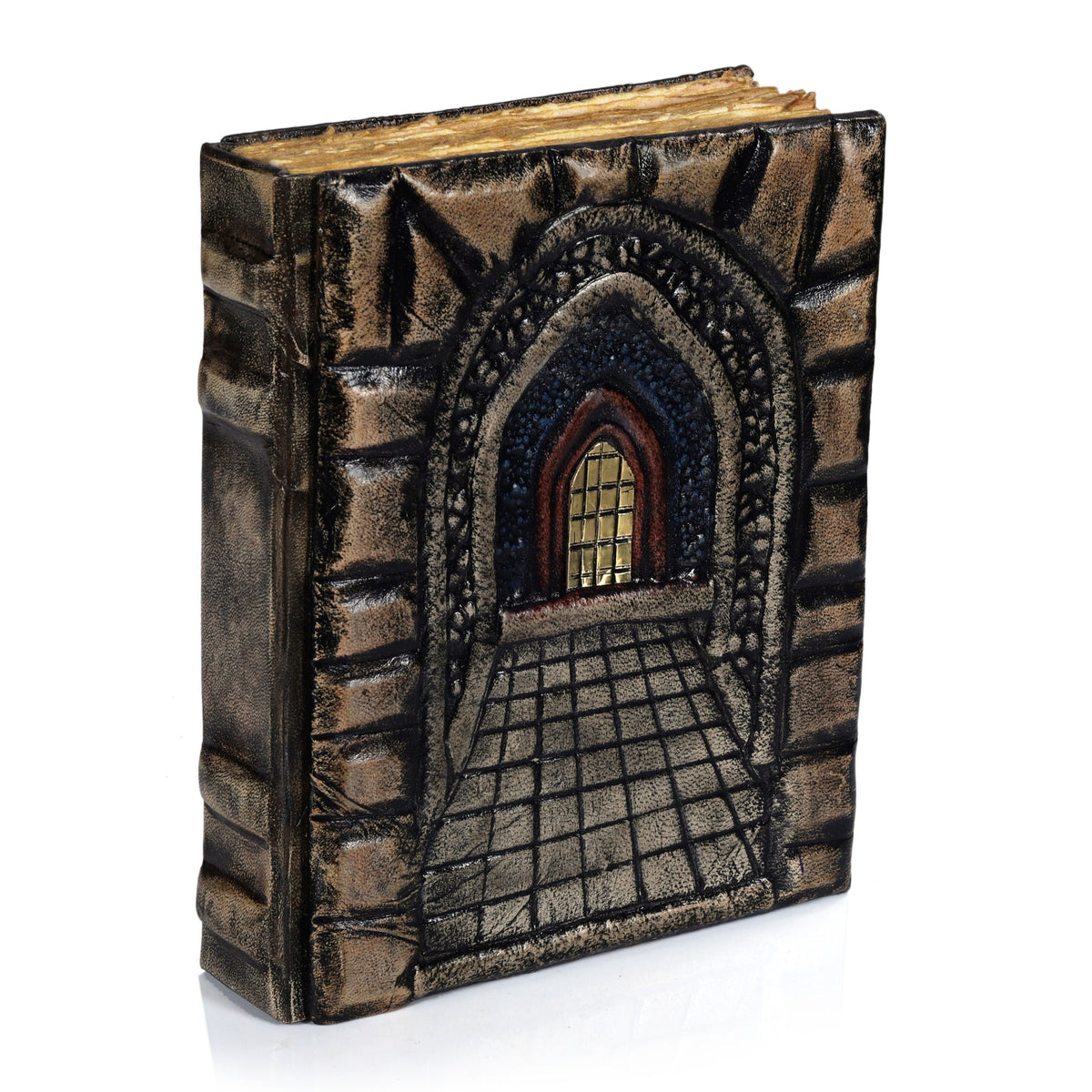 FANTASY ARCHWAY GATE JOURNAL - VINTAGE BROWN