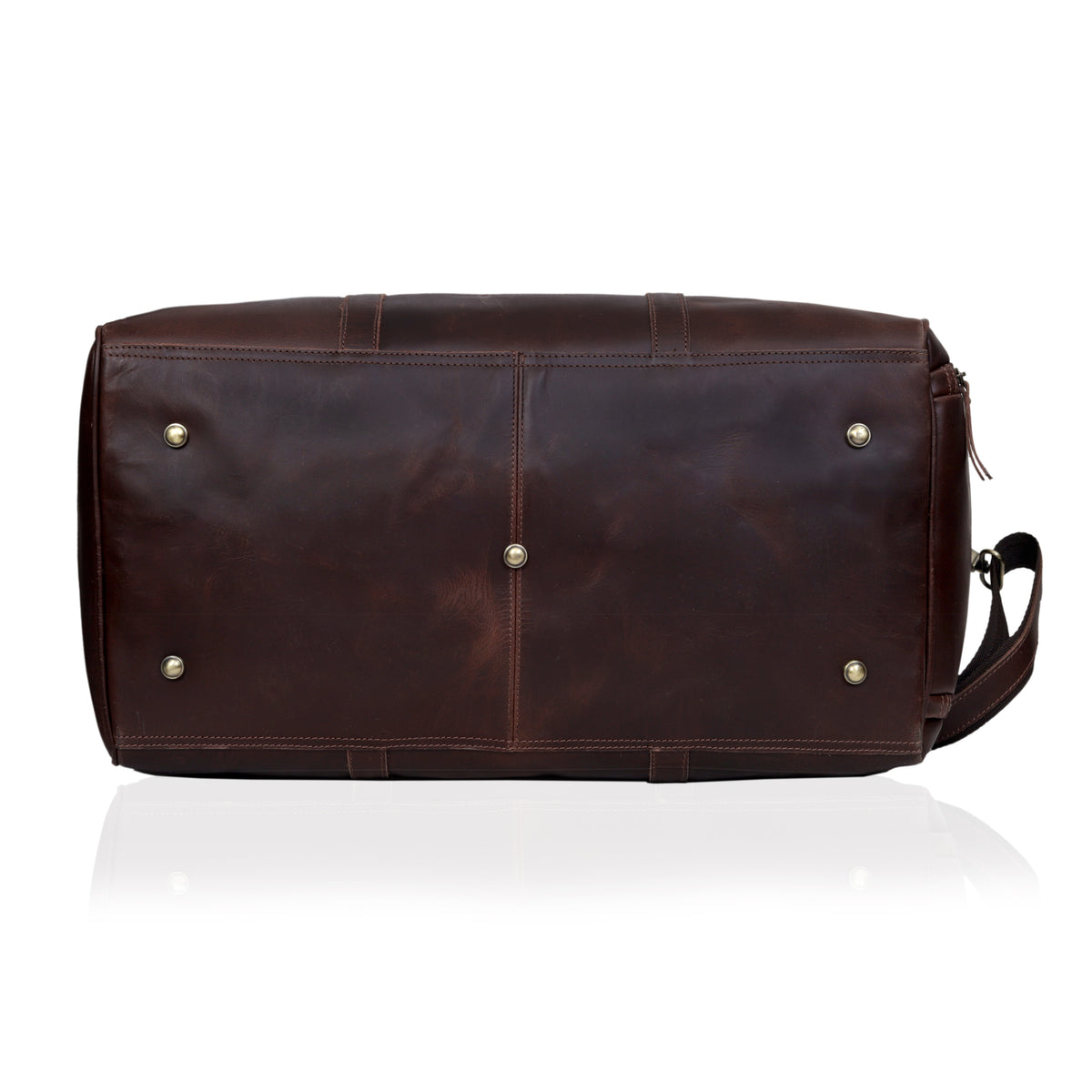 ALEXANDER LEATHER DUFFEL BAG FOR MEN - denverleathercraft