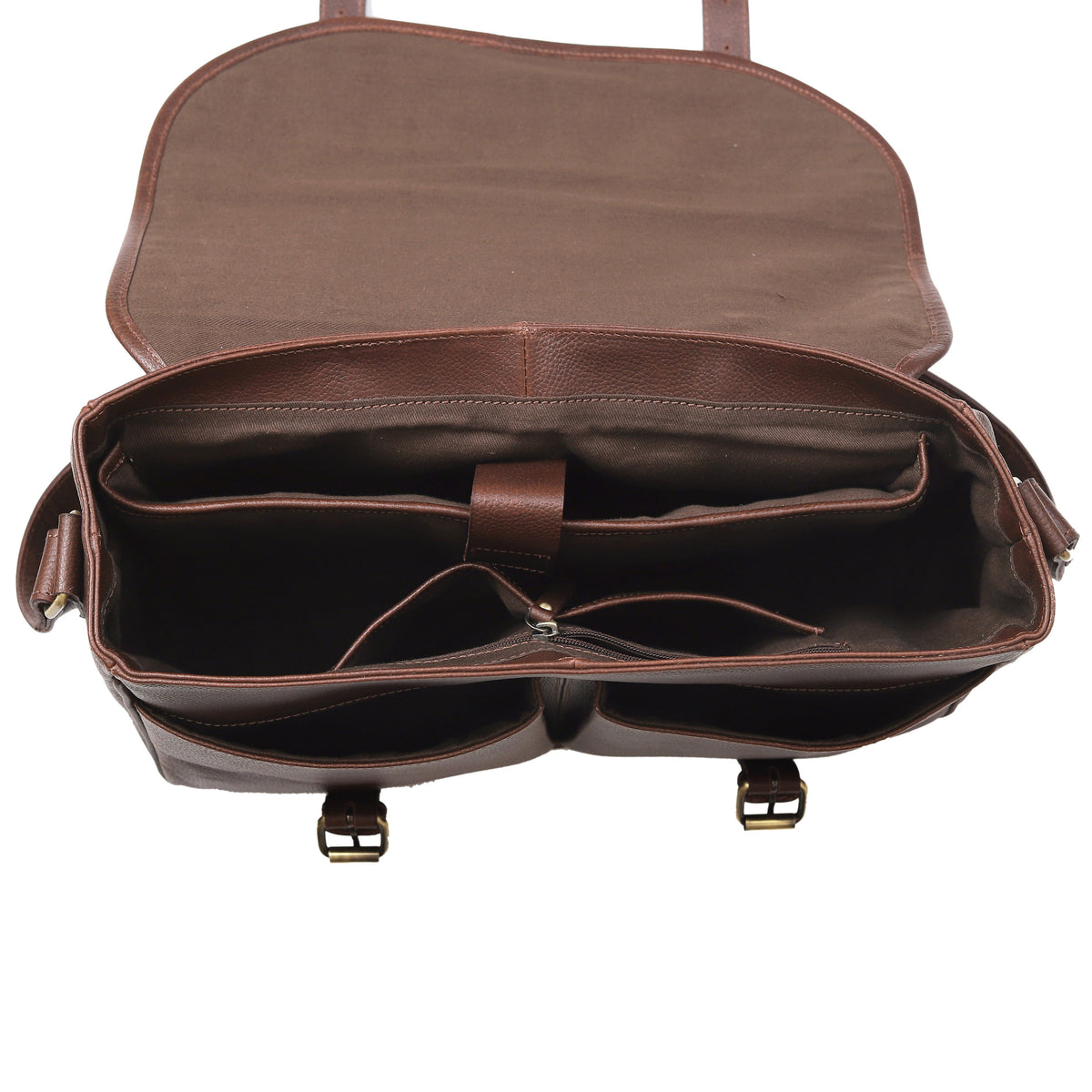 WASHINGTON LEATHER MESSENGER BAG - denverleathercraft