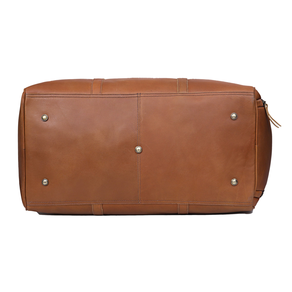 ALEXANDER LEATHER DUFFEL BAG FOR MEN - denverleathercraft