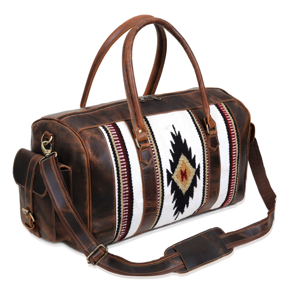 The Canvas Women Duffle - denverleathercraft