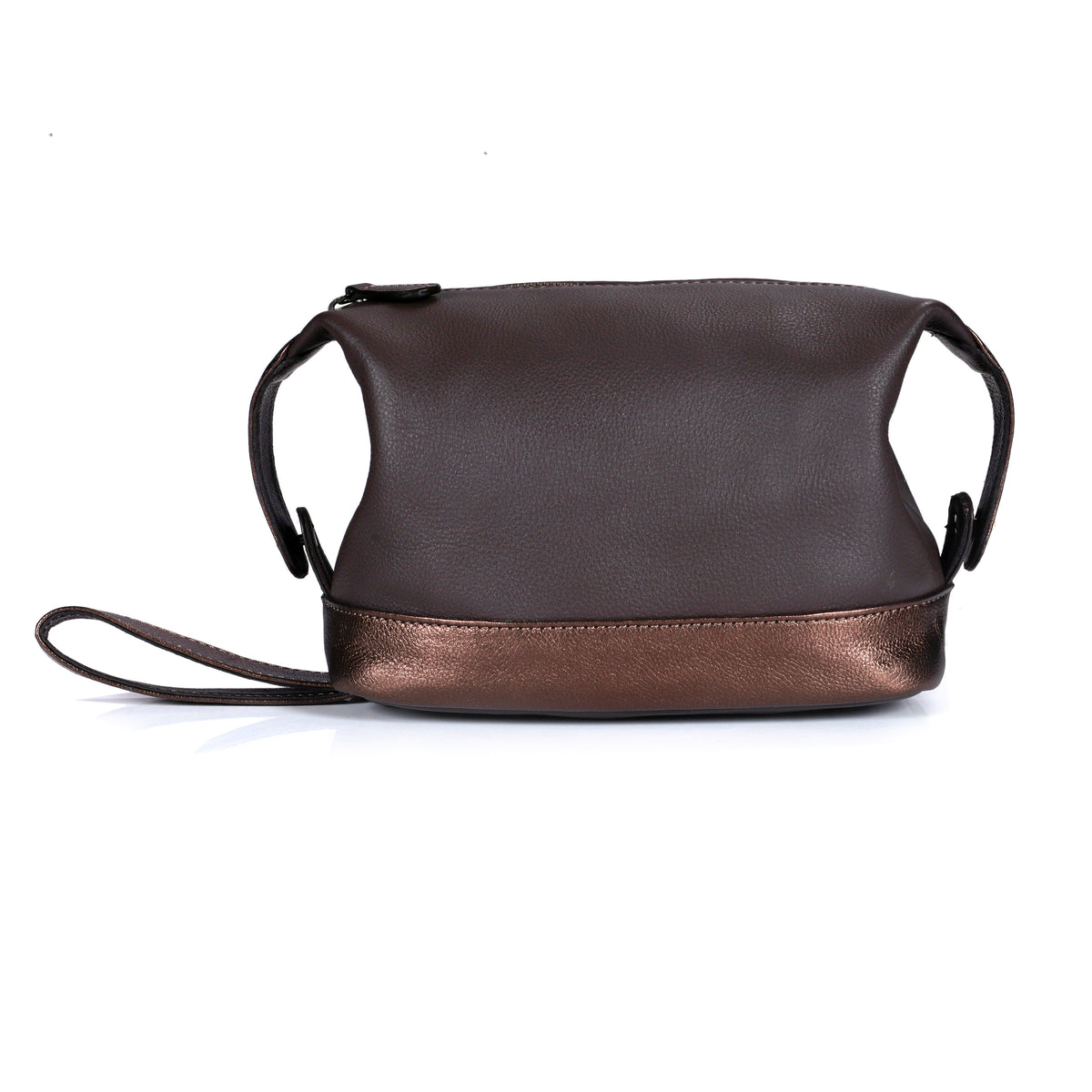 LUXE DUTCH LEATHER UNISEX DUFFEL BAG & TOILETRY BAG COMBO