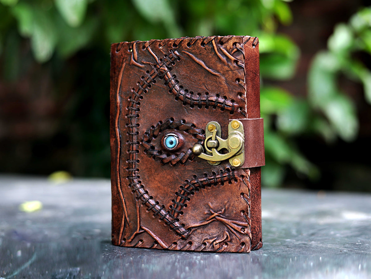 HOCUS POCUS LEATHER JOURNAL NOTEBOOK - denverleathercraft
