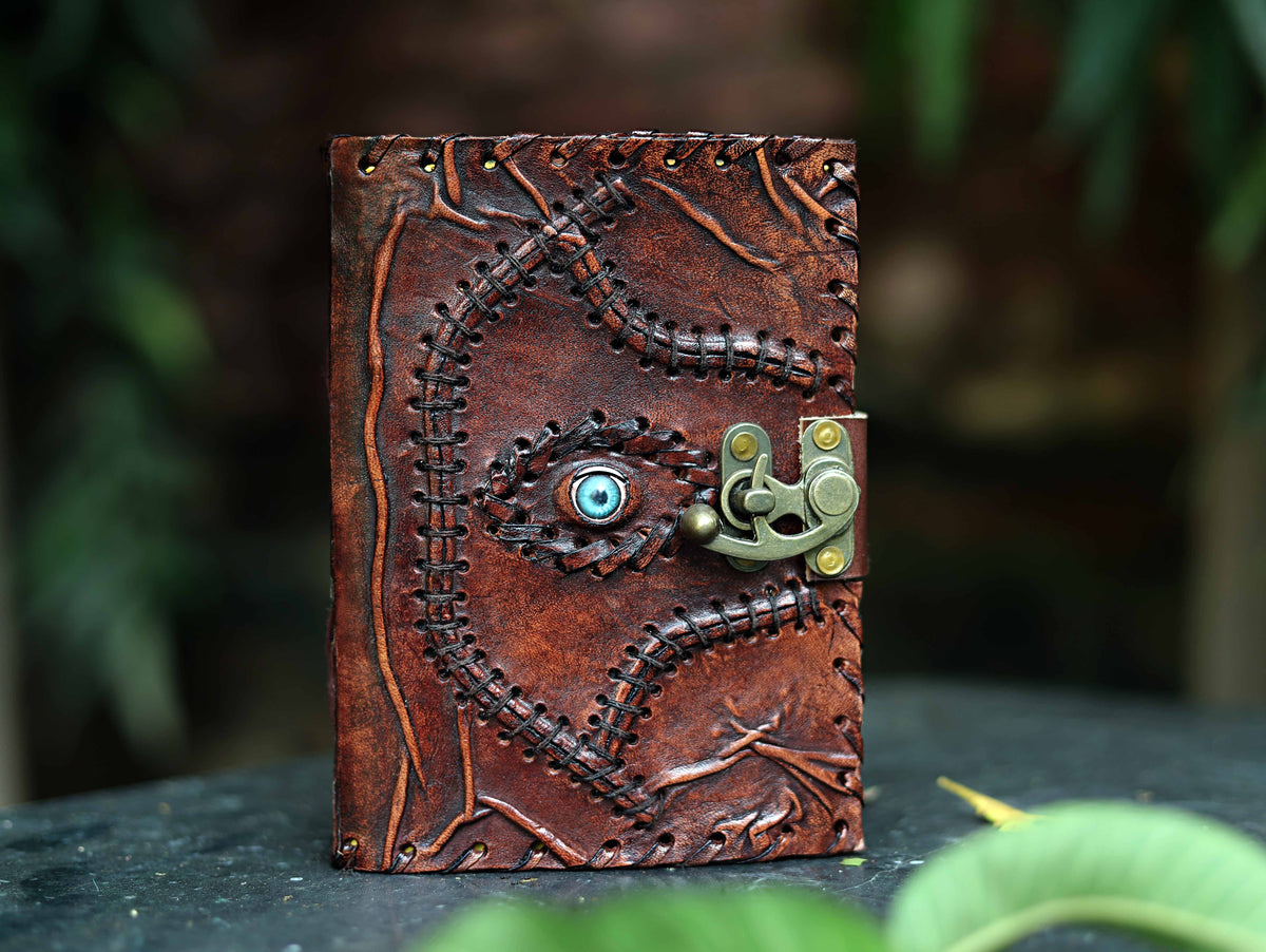 HOCUS POCUS LEATHER JOURNAL NOTEBOOK - denverleathercraft