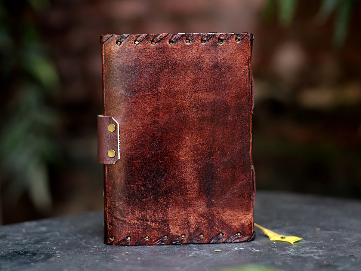HOCUS POCUS LEATHER JOURNAL NOTEBOOK - denverleathercraft
