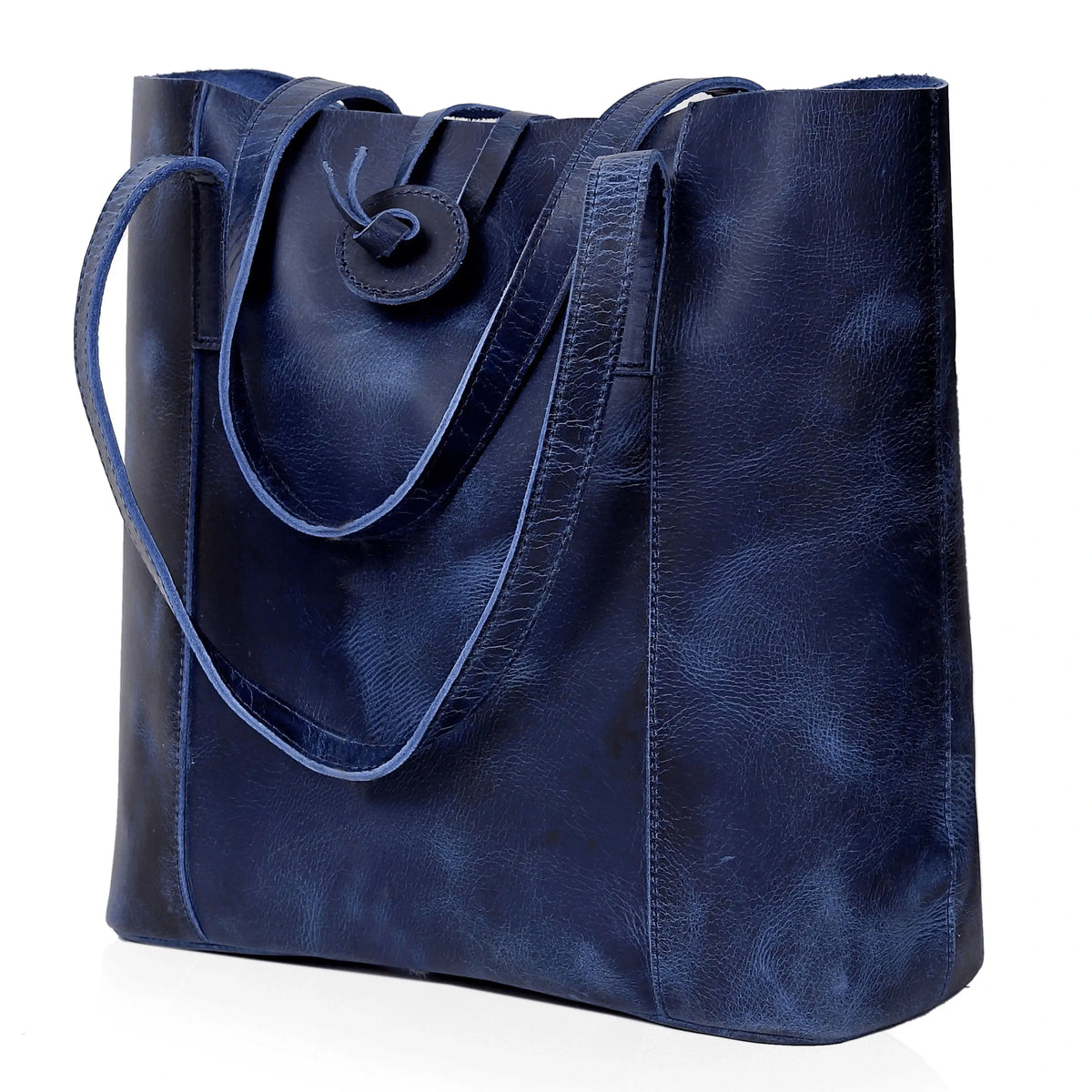 SEINNA LEATHER TOTE BAG - denverleathercraft