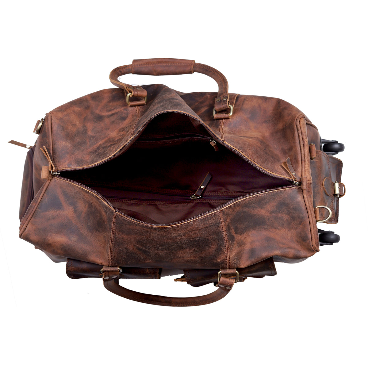 DENVER WHEELY DUFFEL - denverleathercraft