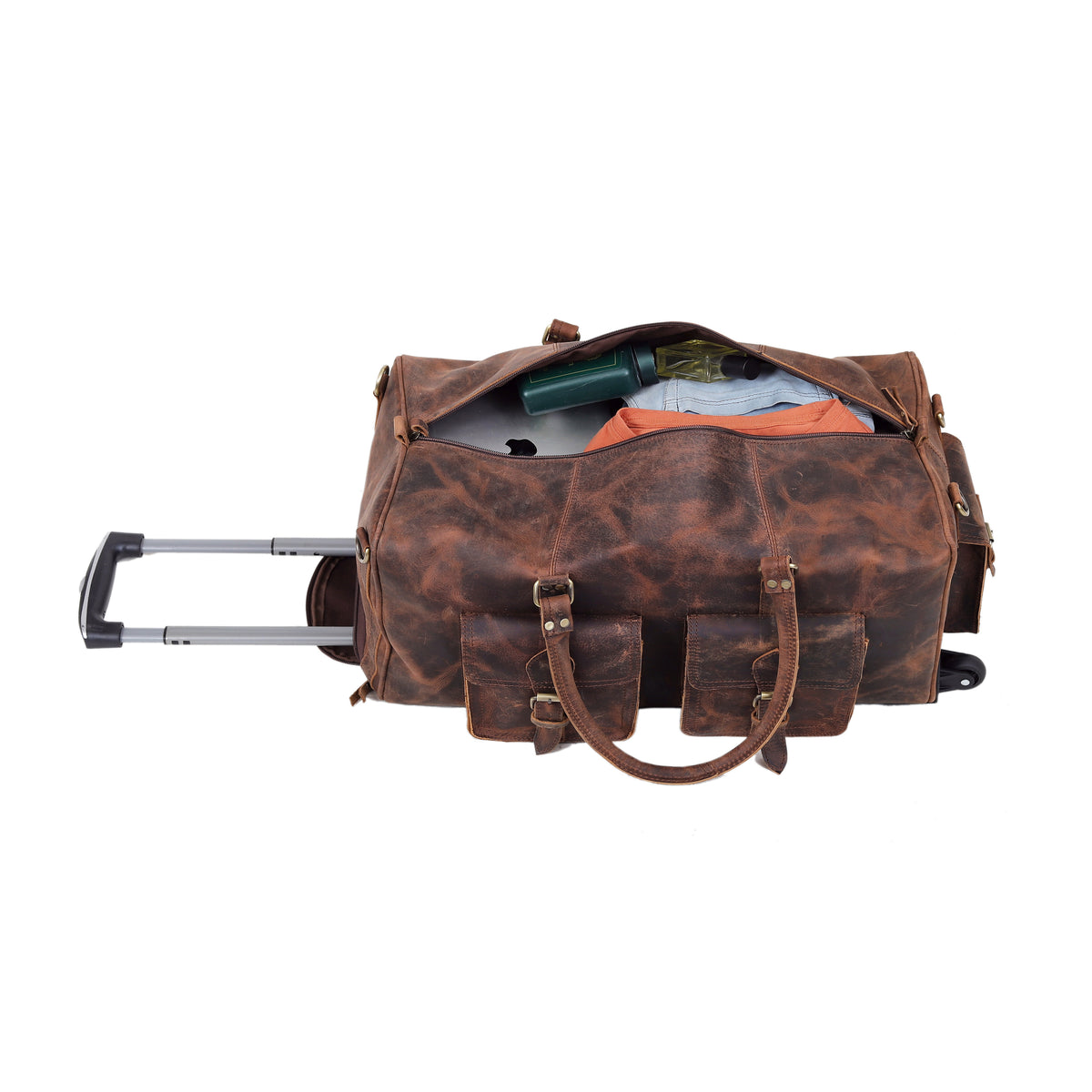 DENVER WHEELY DUFFEL - denverleathercraft
