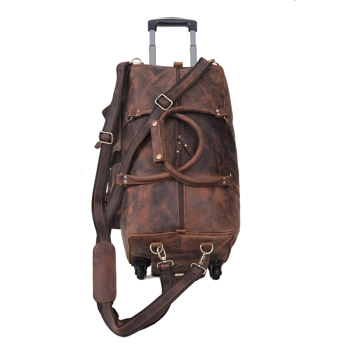 DENVER WHEELY DUFFEL - denverleathercraft