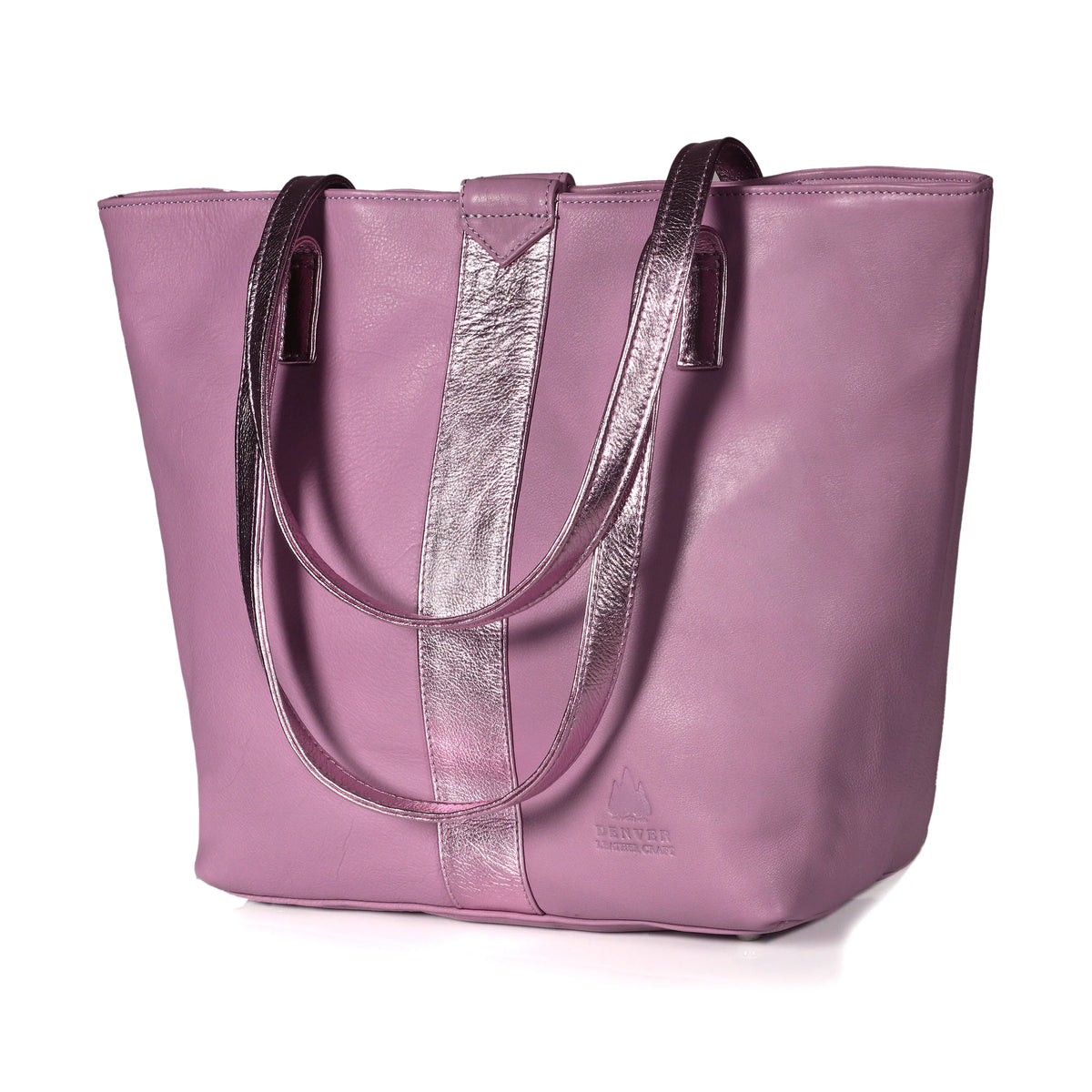 YUKON LEATHER TOTE BAG - CHOCO BROWN