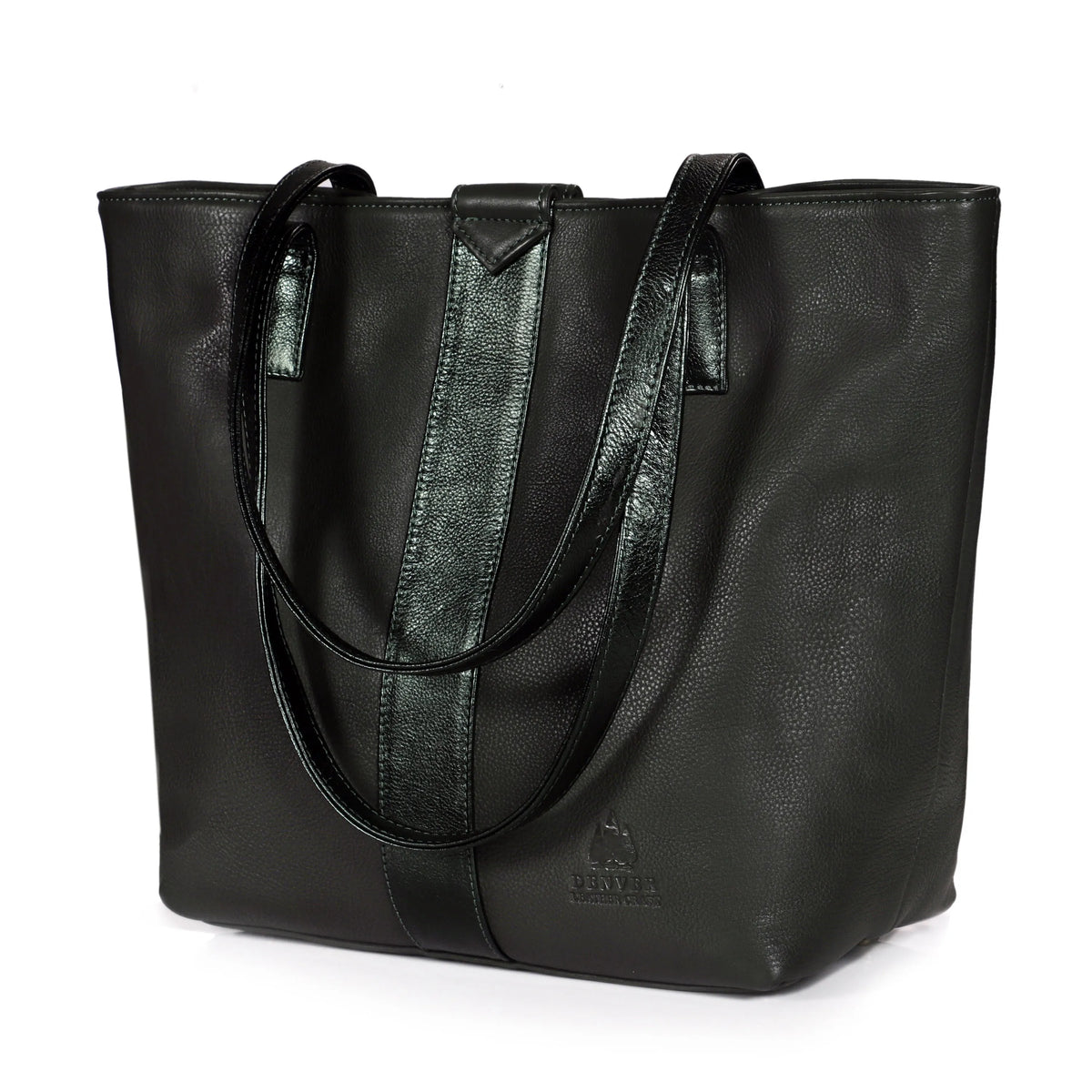 YUKON LEATHER TOTE BAG - CHOCO BROWN
