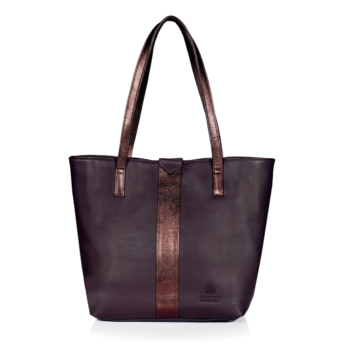 YUKON LEATHER TOTE BAG - CHOCO BROWN