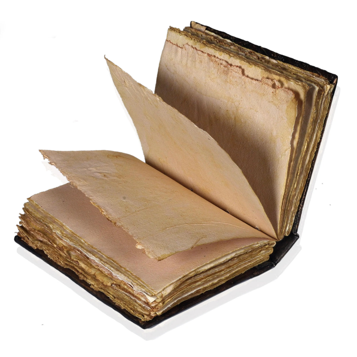 Haunted Skull Leather Journal