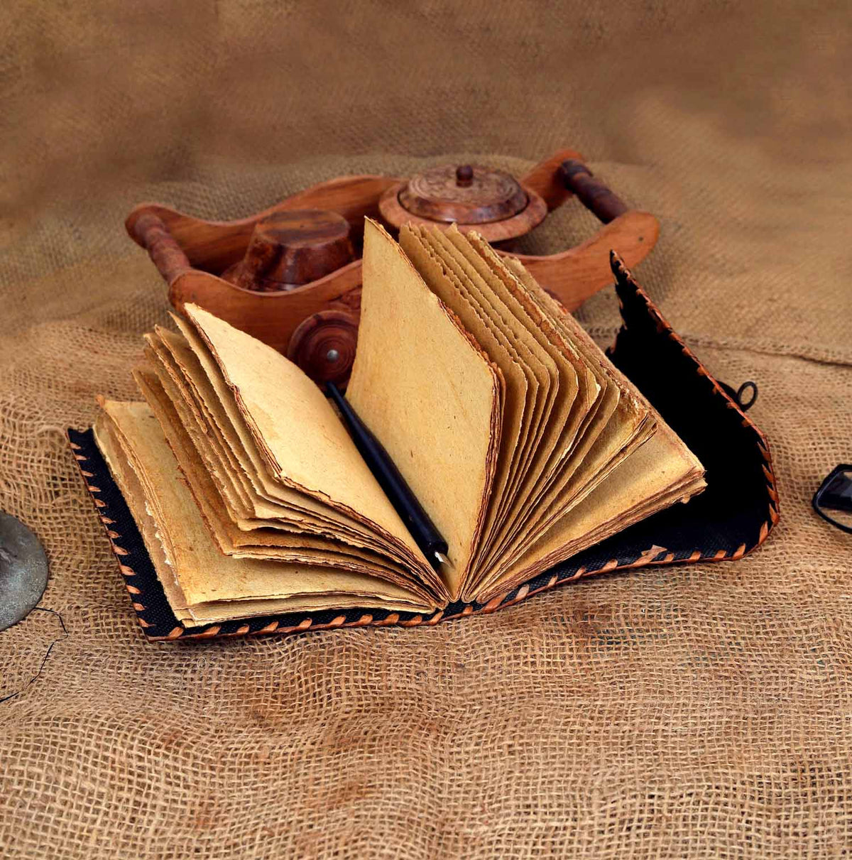 HOCUS POCUS LEATHER JOURNAL NOTEBOOK - denverleathercraft