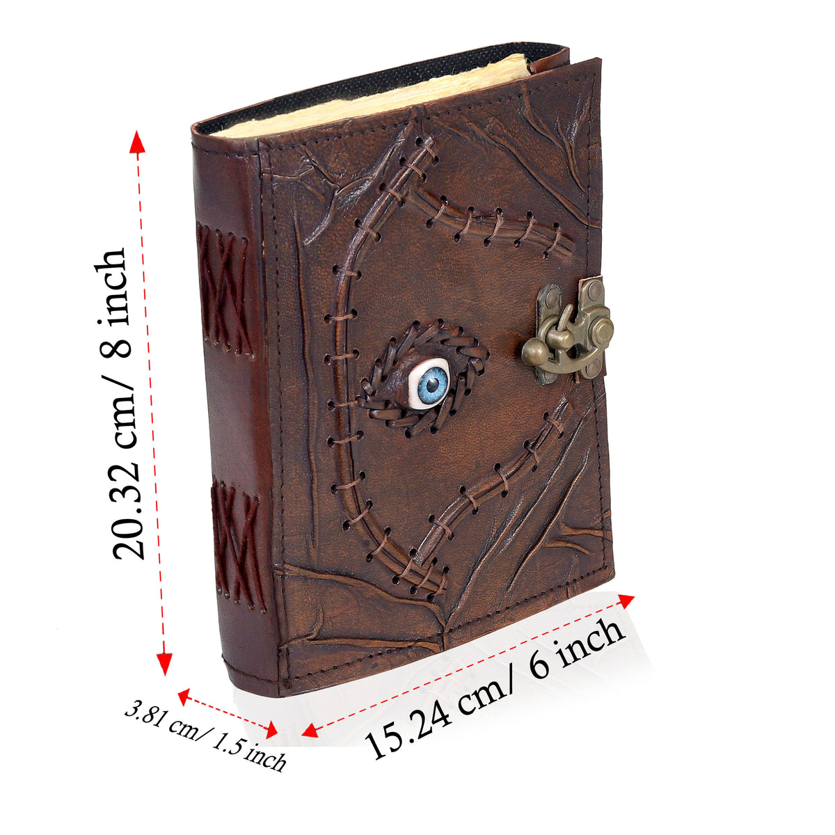 HOCUS POCUS LEATHER JOURNAL NOTEBOOK - denverleathercraft