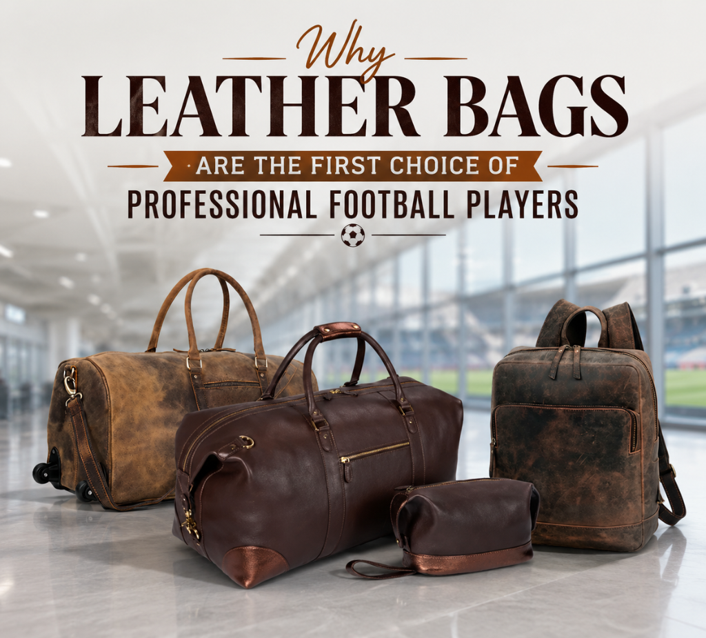 Why Leather Bags Are the First Choice of Professional Football Players