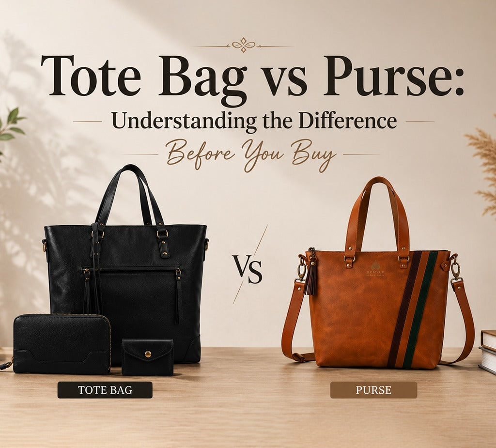 Tote Bag vs Purse: Understanding the Difference Before You Buy