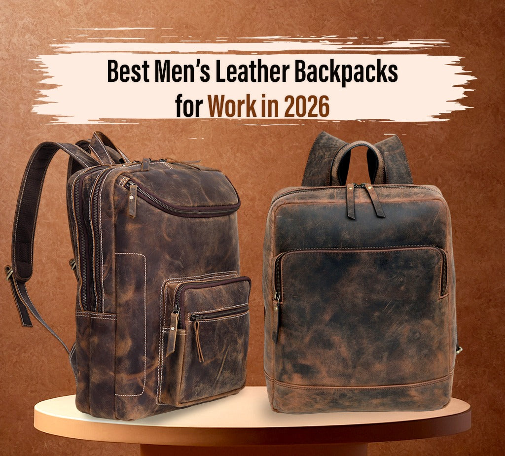5 Best Men’s Leather Backpacks for Work in 2026