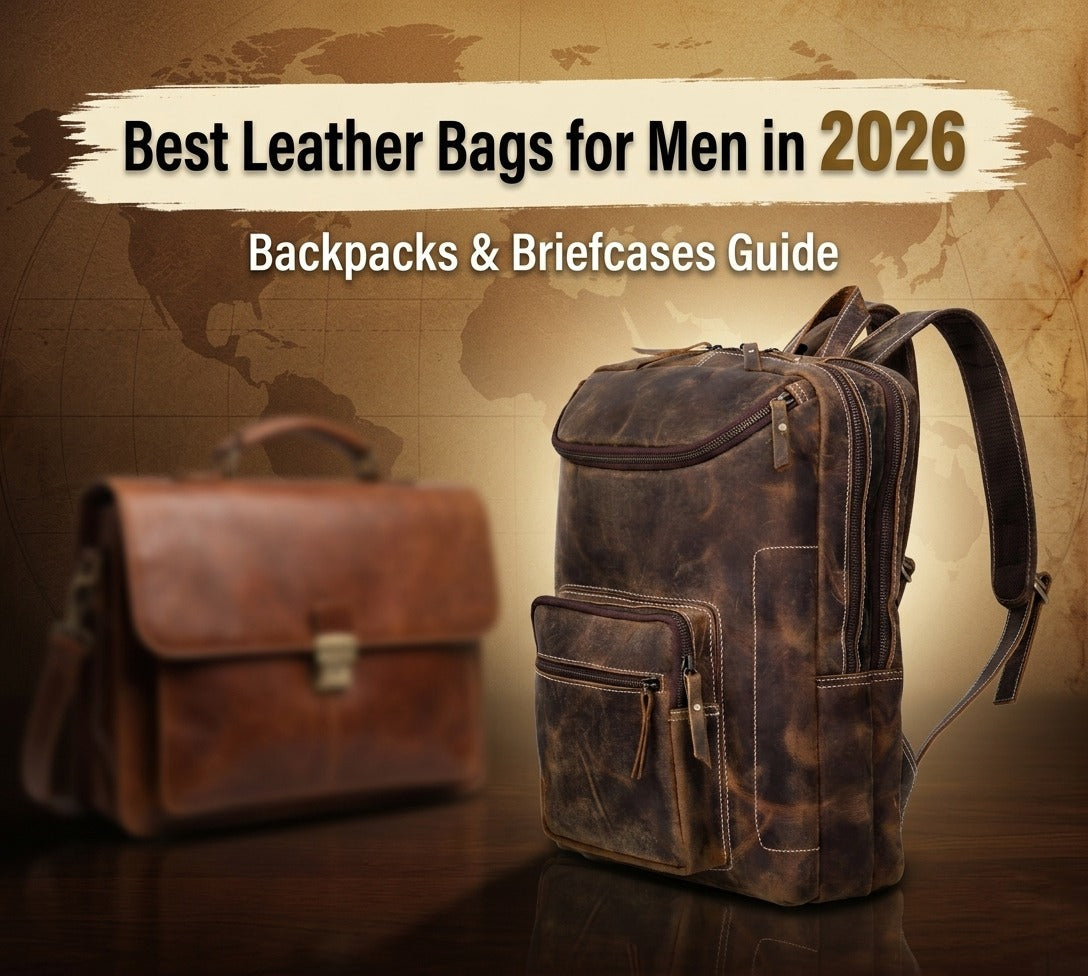 Best Leather Bags for Men in 2026: A Guide to Backpacks and Briefcases