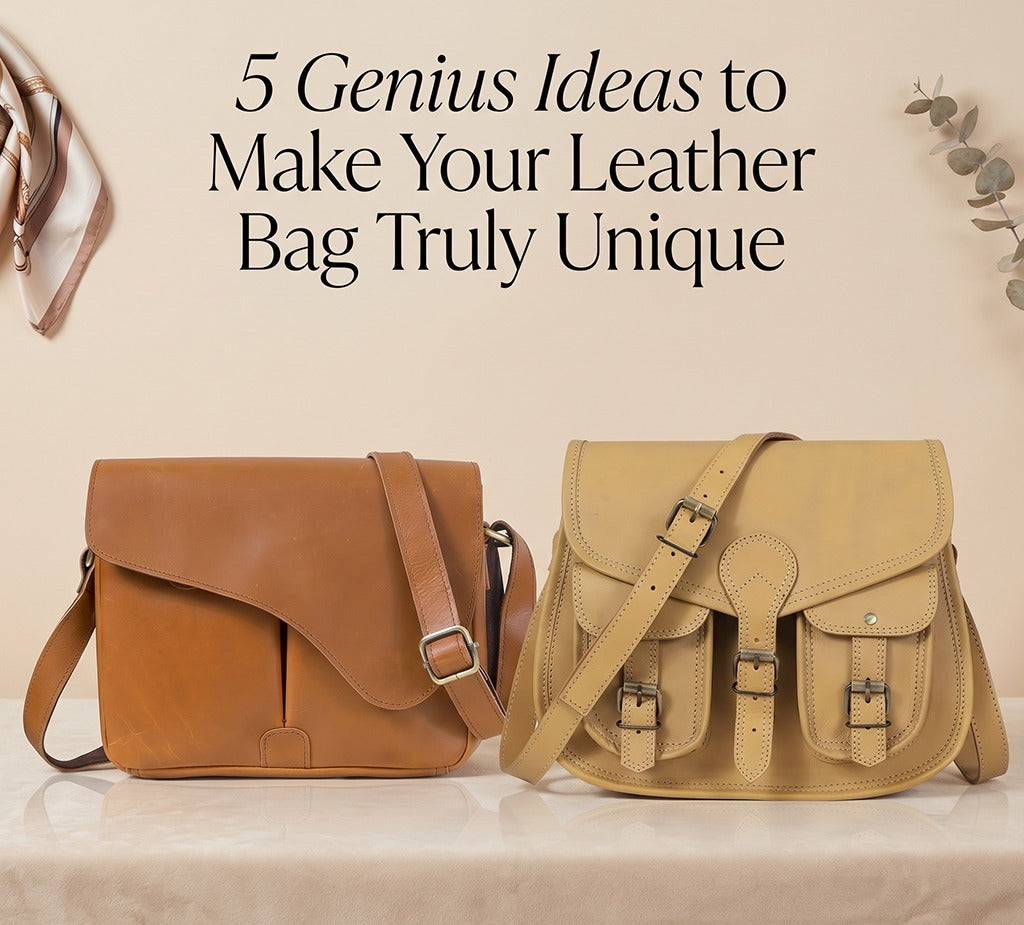 5 Genius Ideas to Make Your Leather Bag Truly Unique