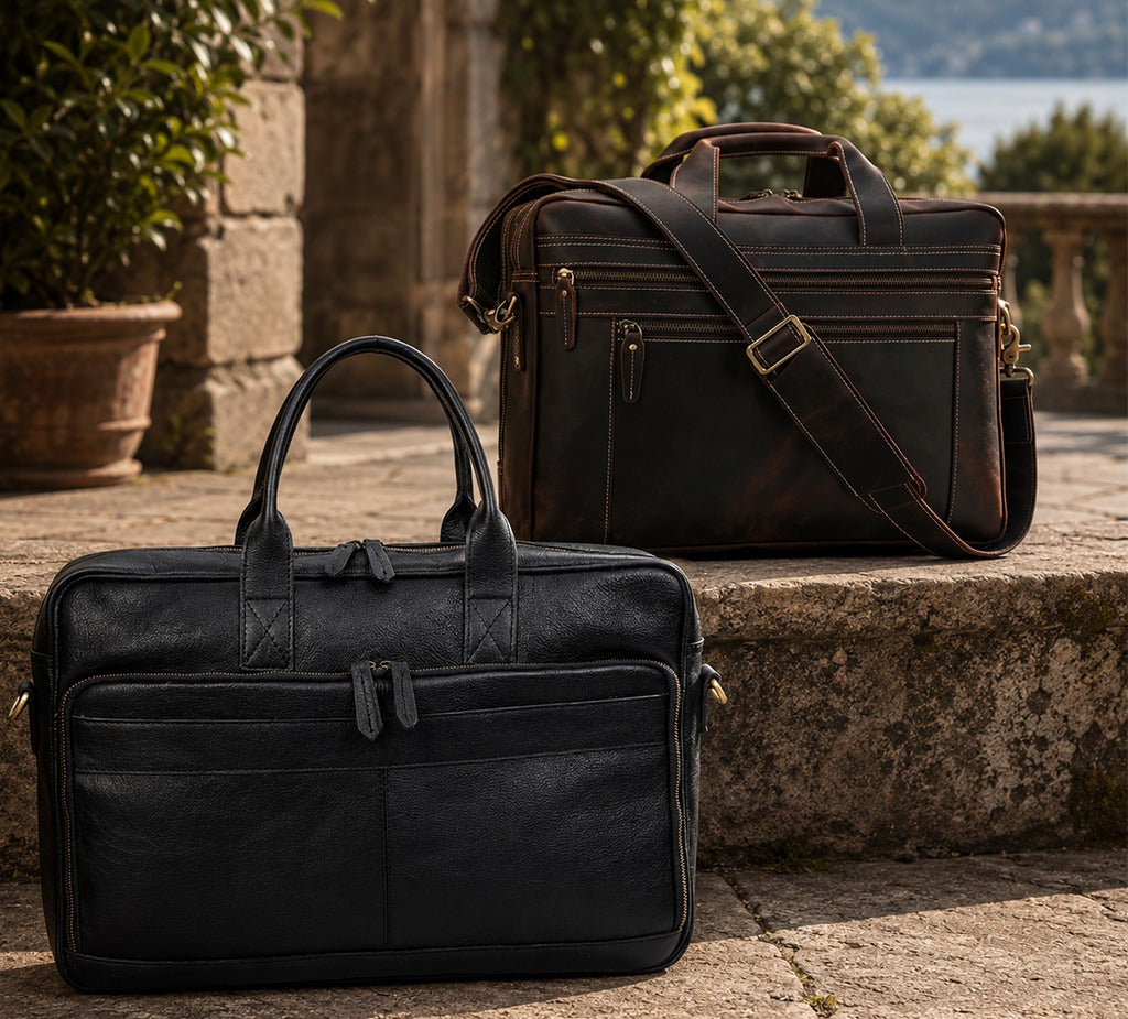 best leather briefcase backpack Baosha Laptop Hybrid Large 17 inch Laptop bag Travel Carry on Backpack Vintage for Men HB-22 (Brown) : Electronics Navy Briefcase backpack for on the go professionals Leather Briefcases, Backpacks, Messenger Bags