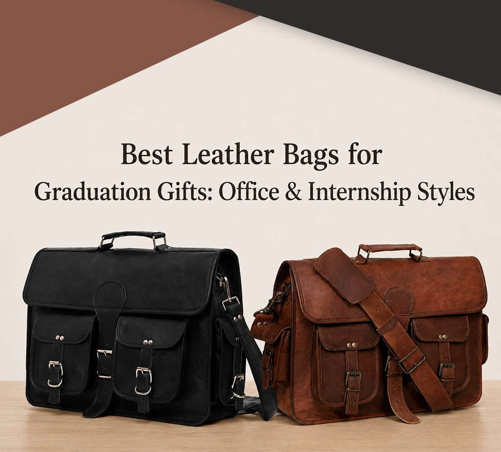 Best Leather Bags for Graduation Gifts: Office & Internship Styles