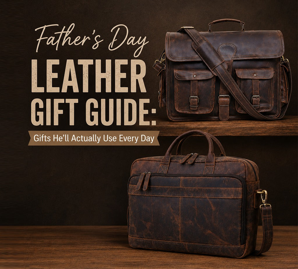 Father’s Day Leather Gift Guide: Gifts He’ll Actually Use Every Day