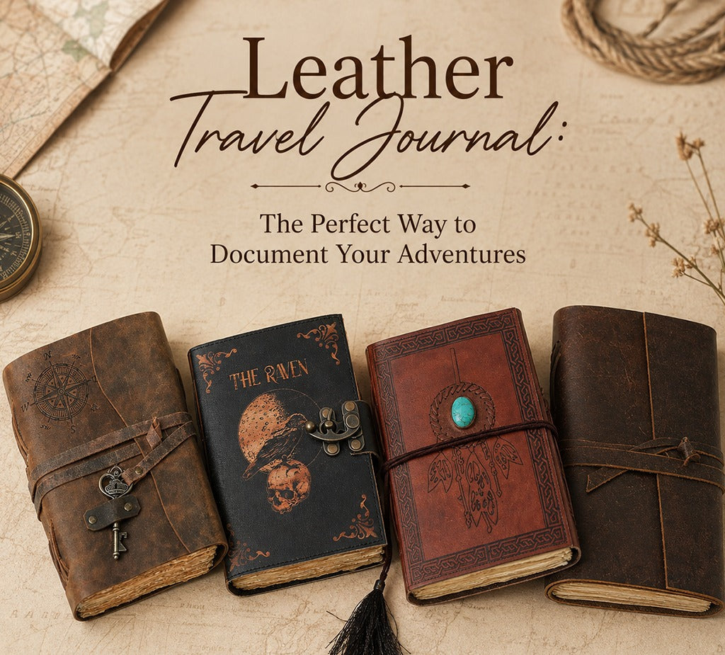Leather Travel Journal: The Perfect Way to Document Your Adventures