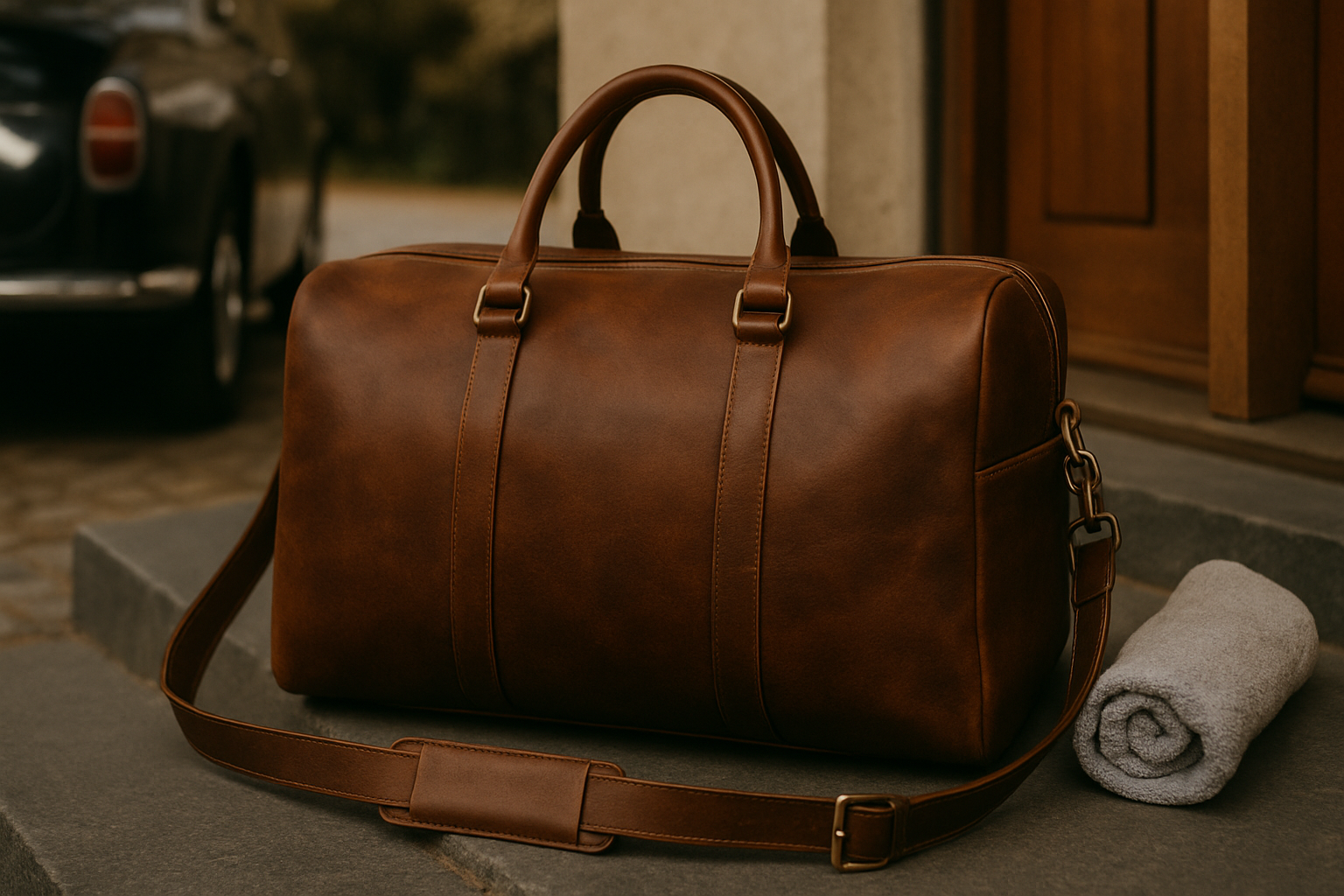 6 Premium Leather Duffel Bags for Men – Perfect for Travel, Gym & Weekend Getaways